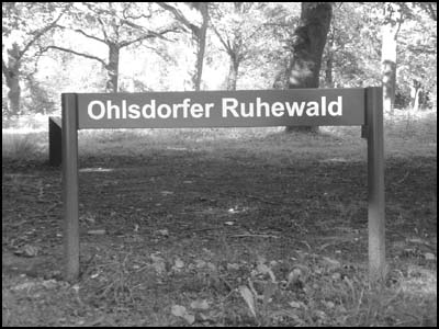 Ruhewald-Schild